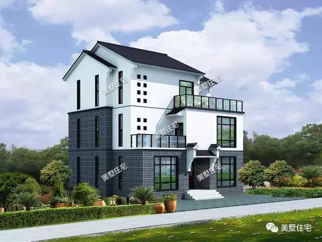 6套符合宅基地審批的農(nóng)村別墅設(shè)計(jì)圖，占地不超120平，整體大方精致