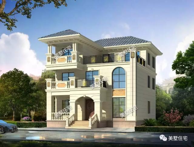 6套符合宅基地審批的農(nóng)村別墅設(shè)計(jì)圖，占地不超120平，整體大方精致