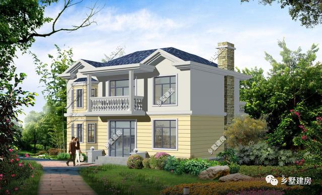 2款新式農村別墅設計圖，設計新穎，精致實用