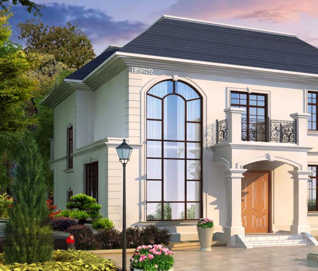 這款二層中式別墅設計，占地160多平，外型極美，帶來大大的生活享受