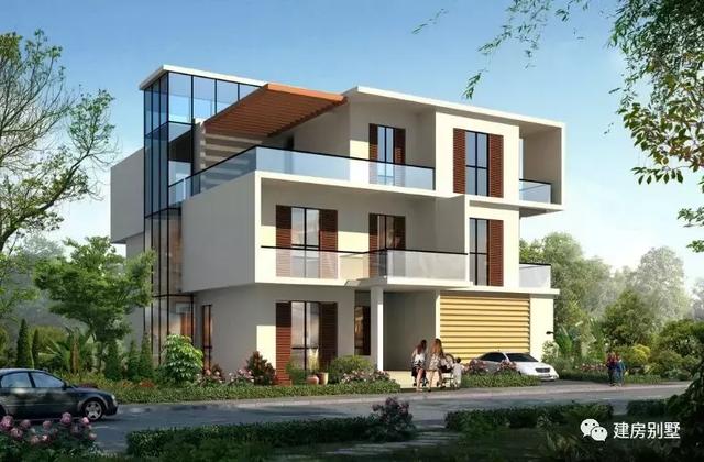 8款極有設(shè)計感的別墅效果圖，建棟這樣的房子，別人肯定超級羨慕