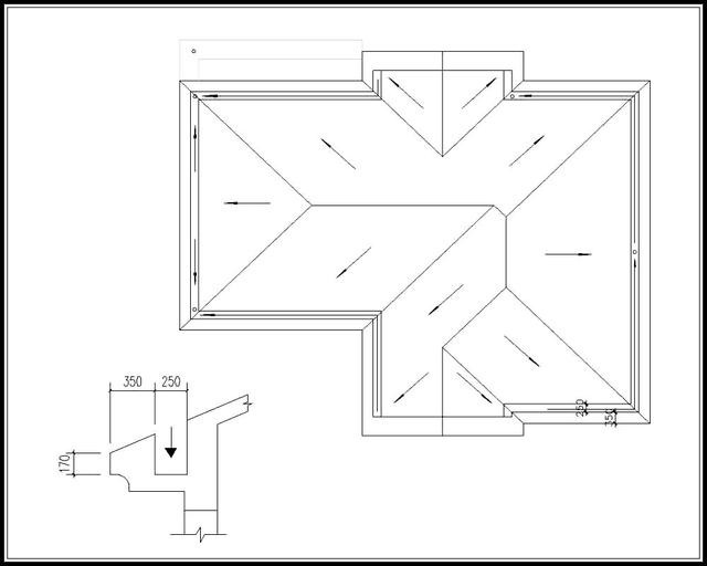 二層農(nóng)村別墅設(shè)計(jì)圖，占地面積165平方，經(jīng)濟(jì)實(shí)用。