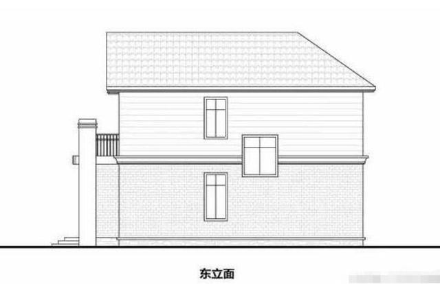 占地帶堂屋等傳統(tǒng)功能的二層別墅設計圖，建成這么實用的房子，鄰居看后肯定會眼紅的。