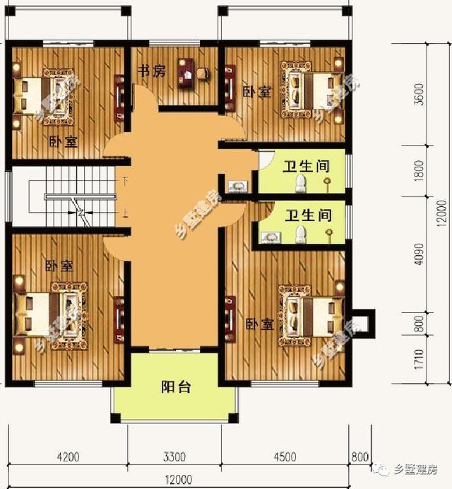 兩棟實(shí)力款三層別墅設(shè)計(jì)圖，隨便建哪一棟，輕松抱得美人歸。