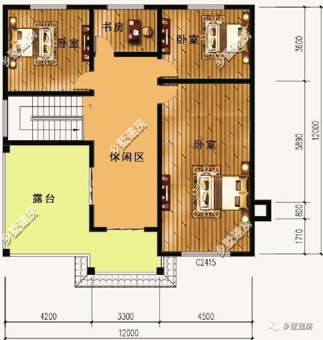 兩棟實(shí)力款三層別墅設(shè)計(jì)圖，隨便建哪一棟，輕松抱得美人歸。