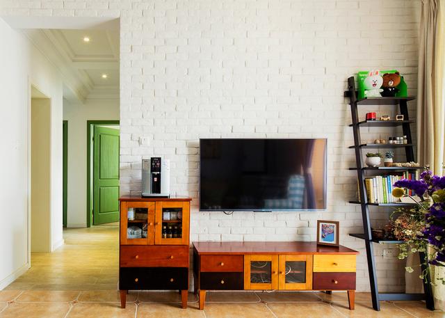 90平的新房子美式裝修，青春活力喜歡生機勃勃，特別喜歡。