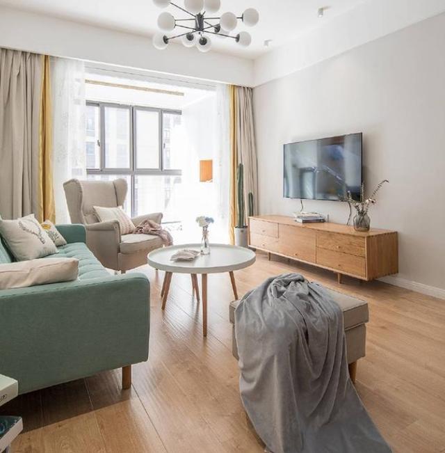 新房100平簡歐風格裝修完成，簡單大方，臥室溫馨舒適，太美了。