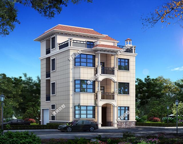 兩款造價(jià)40萬以內(nèi)的四層別墅設(shè)計(jì)圖，兩款都雍容華貴，但又獨(dú)有千秋！