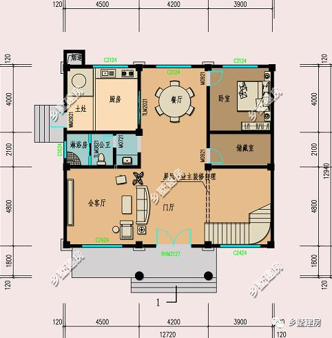 田園風(fēng)和中式風(fēng)的風(fēng)格都是農(nóng)村自建房朋友的喜好，你更中意哪一款呢？