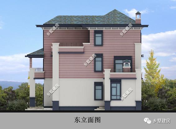 16x14米三層別墅設(shè)計(jì)圖，帶院子+花園，造價(jià)52萬(wàn)左右，你覺(jué)得值嗎？