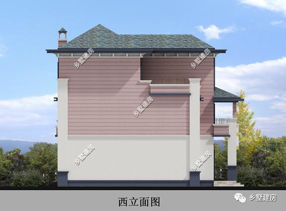 16x14米三層別墅設(shè)計(jì)圖，帶院子+花園，造價(jià)52萬(wàn)左右，你覺(jué)得值嗎？