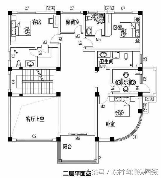 13.2x12.8米三層獨(dú)棟簡(jiǎn)歐式別墅設(shè)計(jì)圖，帶屋頂花園+車庫(kù)，你確定你不來一套嗎？