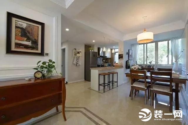 90平房子僅僅用九萬(wàn)元裝修成現(xiàn)代美式風(fēng)格，效果特別完美。