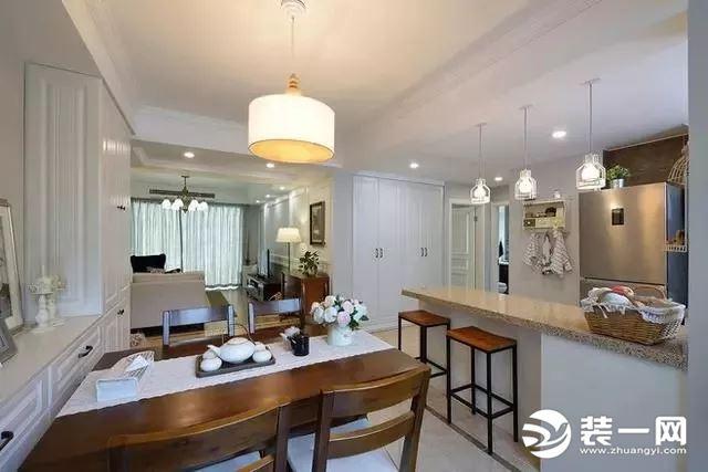 90平房子僅僅用九萬(wàn)元裝修成現(xiàn)代美式風(fēng)格，效果特別完美。