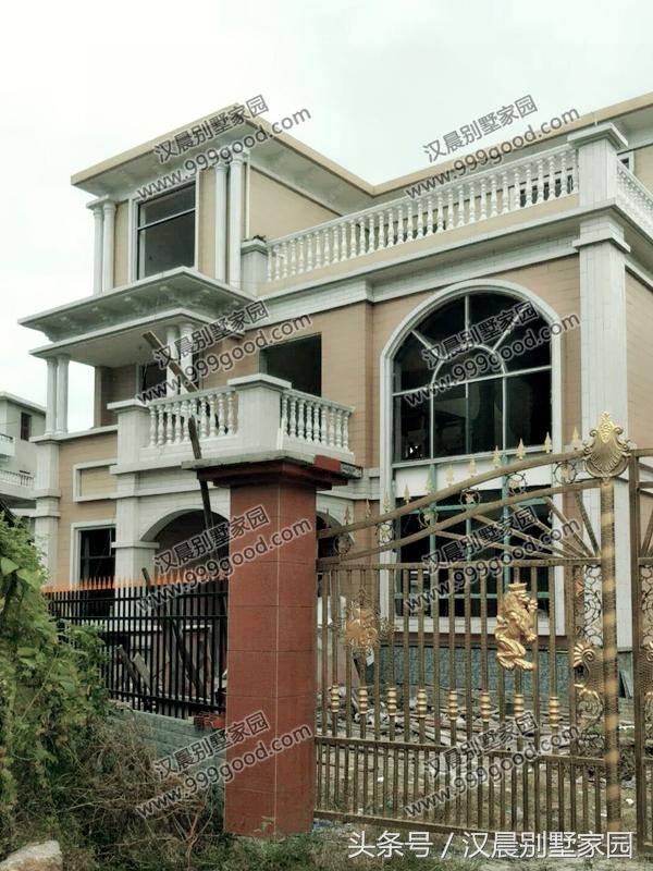 10.8X12米三層別墅設計圖，精致典雅，經(jīng)濟實用，造價30萬。