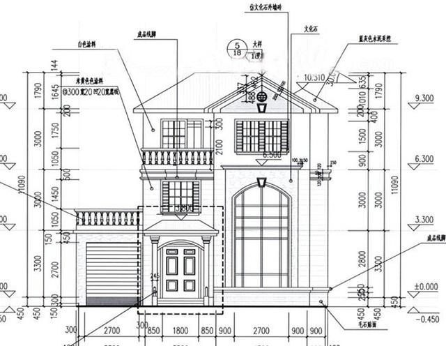 三層歐式中樓輕鋼別墅設(shè)計(jì)圖，帶車庫+屋頂花園，非常實(shí)用。