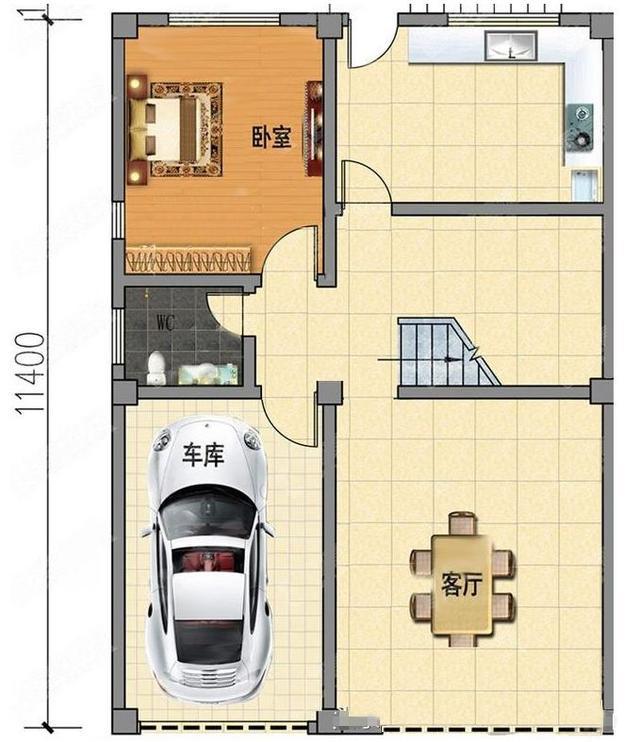 三棟8X12米四層農(nóng)村小戶型設(shè)計(jì)圖，適合家里人口多的居住，比城里別墅還好看！