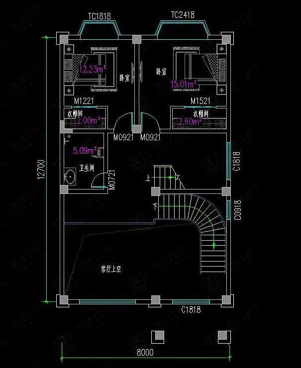 三棟8X12米四層農(nóng)村小戶型設(shè)計(jì)圖，適合家里人口多的居住，比城里別墅還好看！