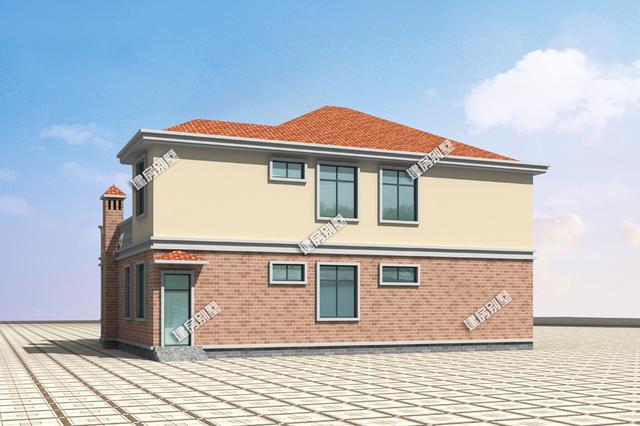 15.24x13.04米二層別墅設(shè)計圖，帶特大堂屋+獨立佛堂+土灶廚房，布局合理實用。