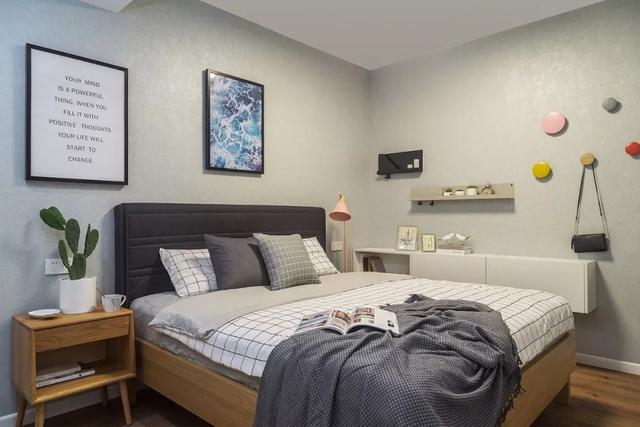 北歐風裝修56平單身公寓，溫馨浪漫。