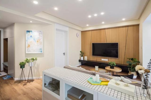 北歐風裝修56平單身公寓，溫馨浪漫。