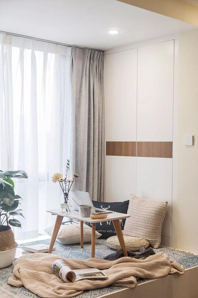 北歐風裝修56平單身公寓，溫馨浪漫。
