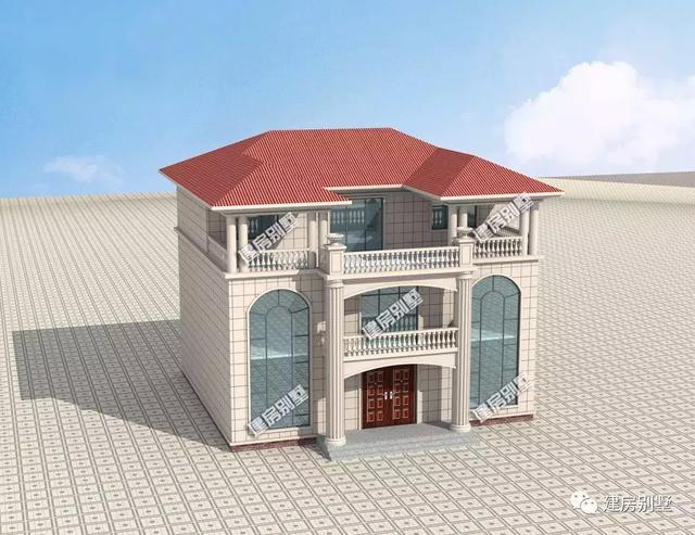 占地171平的三層別墅設(shè)計(jì)圖，帶大堂屋，確認(rèn)過眼神，是父母們喜歡的類型。