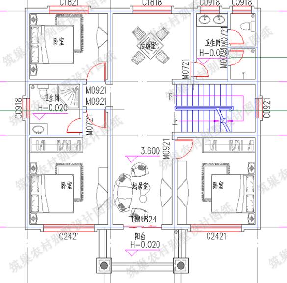 11×10米三層別墅設(shè)計(jì)圖，帶涼亭+落地窗，外觀簡(jiǎn)單大氣，造價(jià)30萬(wàn)。