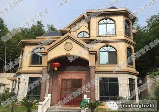 13×12米三層歐式別墅設計圖，豪華大氣，遠遠看去如同城堡一般，建成效果一級棒！