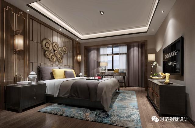 6室3廳兩層新中式別墅設(shè)計(jì)圖，帶大露臺(tái)+書(shū)房，很適合農(nóng)村自建。