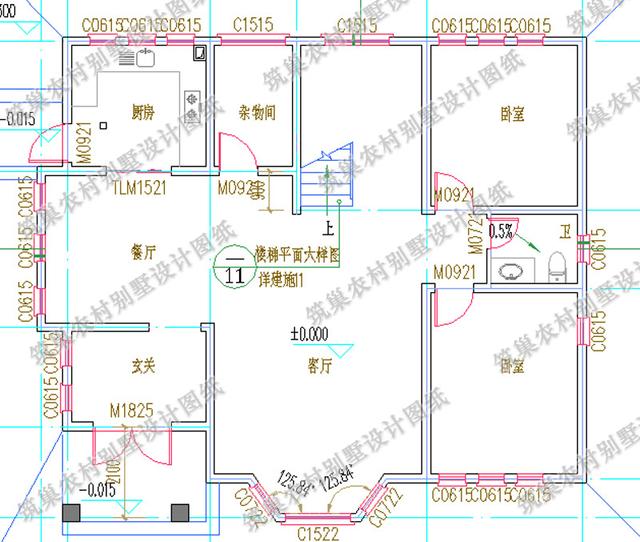 2024受歡迎的30萬以內(nèi)二層歐式自建房，客廳挑空款+平層款，造價25萬！