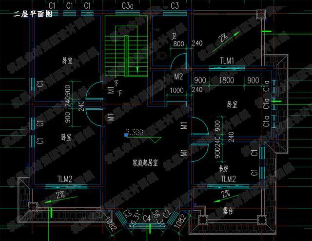 2024受歡迎的30萬以內(nèi)二層歐式自建房，客廳挑空款+平層款，造價25萬！