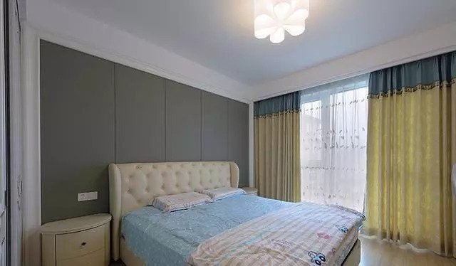 125平三室兩廳簡約風(fēng)格裝修，電視墻居然還能收納?