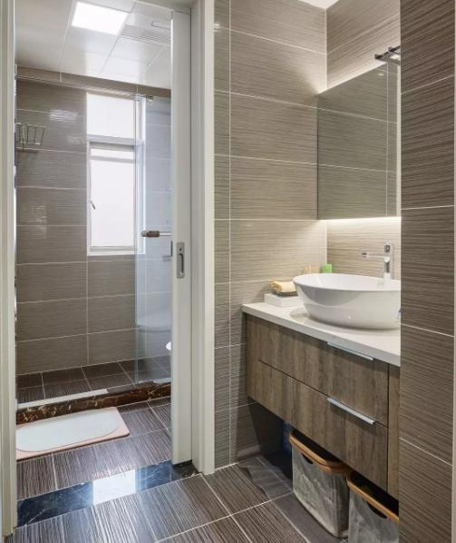 120平三居室美式風格裝修，效果很不錯。