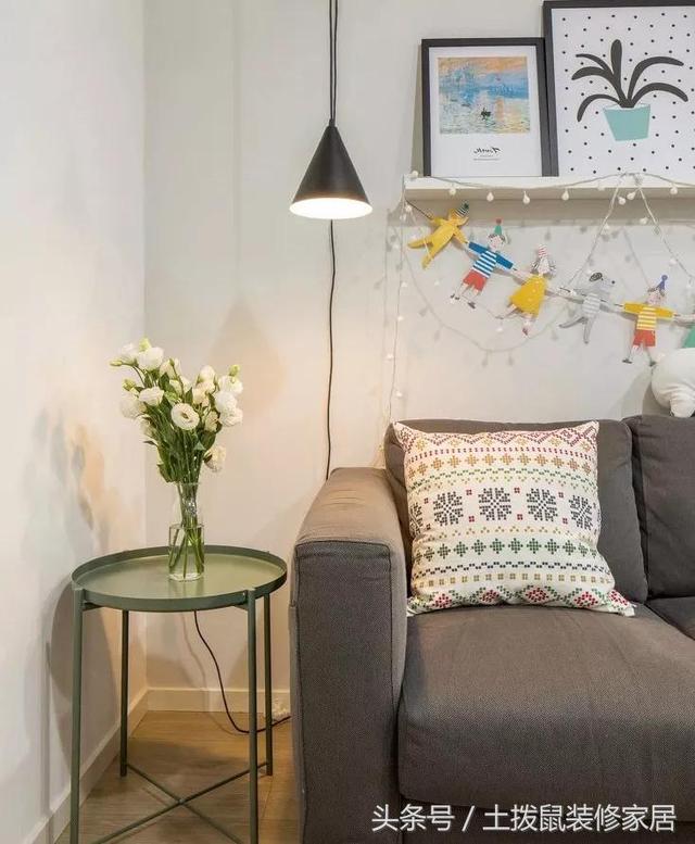 132㎡婚房北歐+日式混搭風(fēng)裝修，高顏值，臥室的配色特特別美。