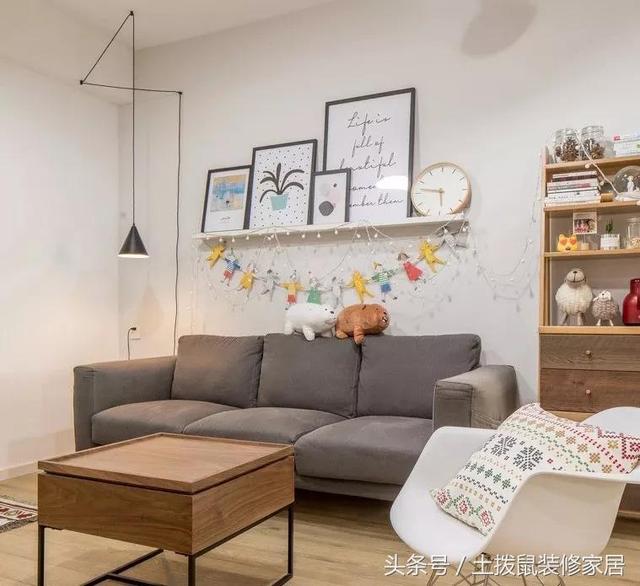 132㎡婚房北歐+日式混搭風(fēng)裝修，高顏值，臥室的配色特特別美。