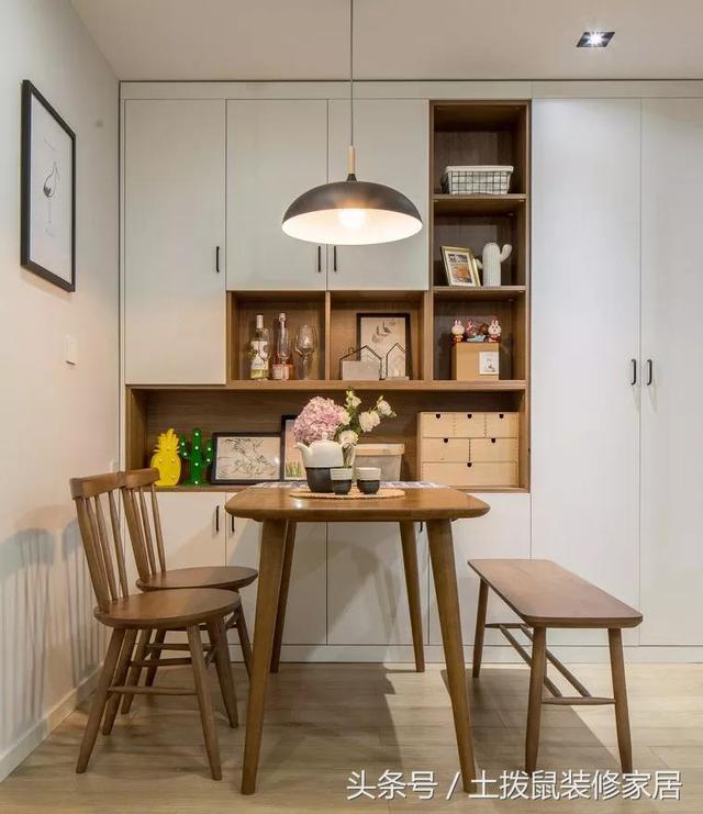 132㎡婚房北歐+日式混搭風(fēng)裝修，高顏值，臥室的配色特特別美。