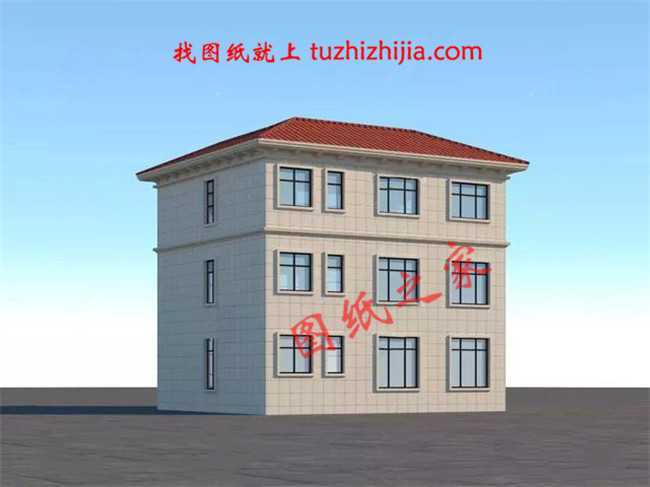 120平米三層小別墅效果圖，端莊大氣很經(jīng)典