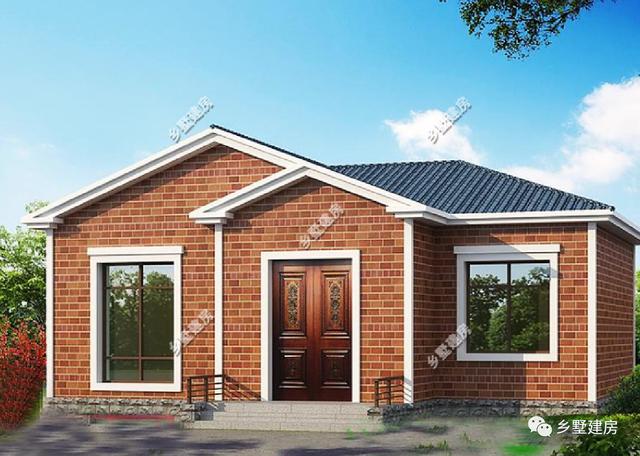 三棟一層別墅設(shè)計(jì)圖，僅僅需要10萬元就能建成，美觀又經(jīng)濟(jì)，養(yǎng)老房的最佳選擇！