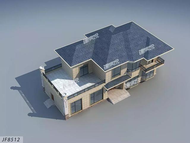 20X9米二層別墅設(shè)計(jì)圖，兩面寬，小進(jìn)深，保證美到驚艷鄰里八鄉(xiāng)。