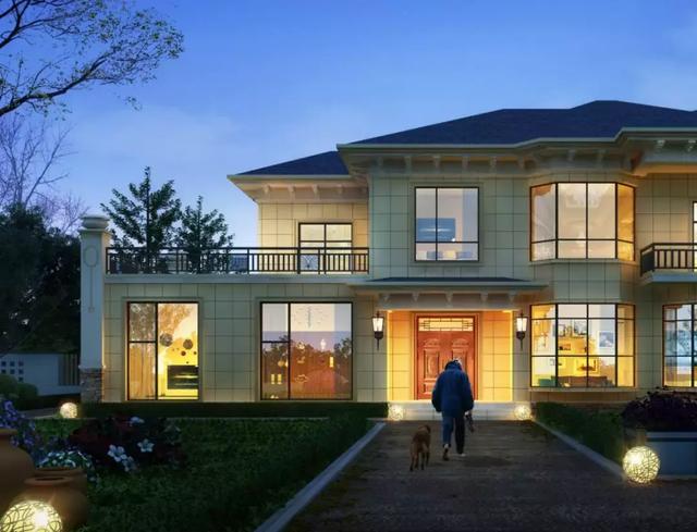 20X9米二層別墅設(shè)計(jì)圖，兩面寬，小進(jìn)深，保證美到驚艷鄰里八鄉(xiāng)。