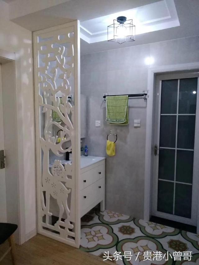 新房92㎡三房兩廳北歐風裝修，電視墻太實用。