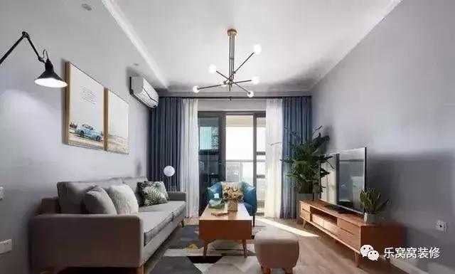 90平米三房?jī)蓮d自然簡(jiǎn)約裝修，時(shí)尚自然又清，效果很不錯(cuò)哦。