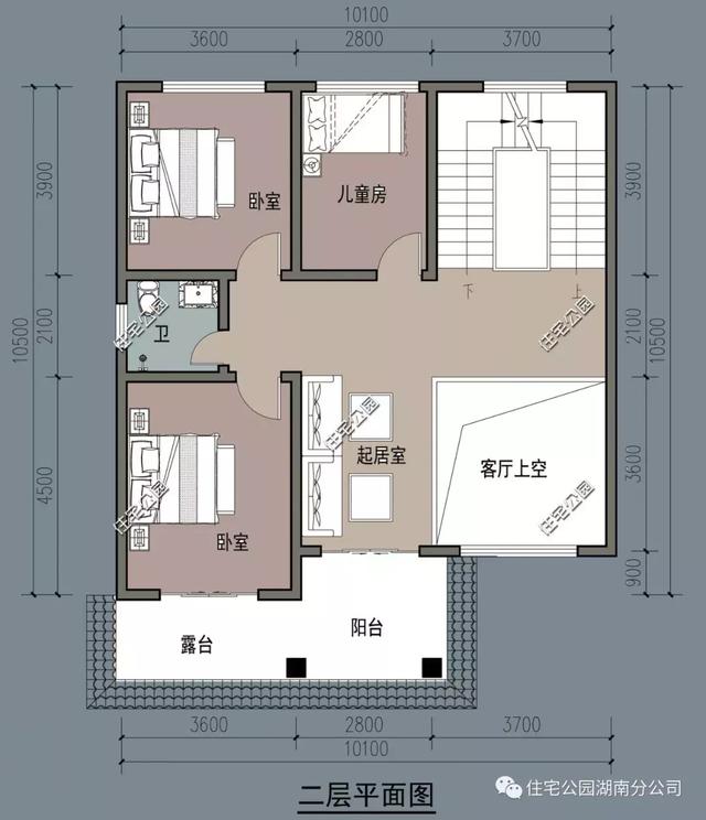 10.1X10.5米三層簡(jiǎn)歐式別墅設(shè)計(jì)圖，精致又好看。