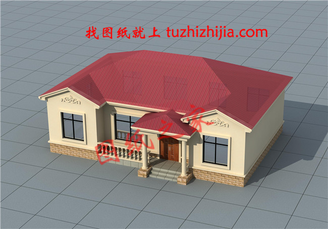 農(nóng)村10萬元一層小別墅設(shè)計(jì)圖，農(nóng)村一層自建房屋設(shè)計(jì)圖