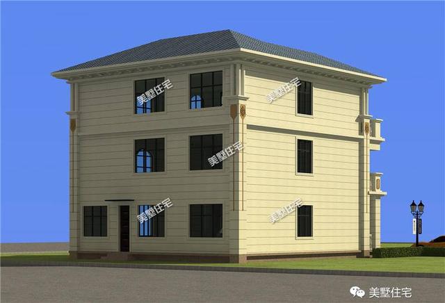 9室2廳三層歐式別墅自建房，美觀實用，經(jīng)典歐式別墅