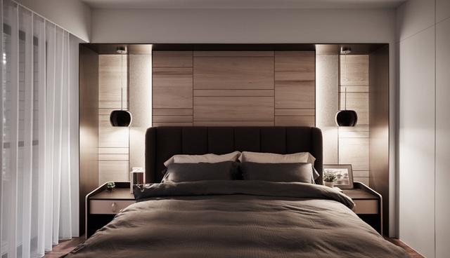 60平新房裝修，尤其是電視墻吸眼，當(dāng)隔斷用。