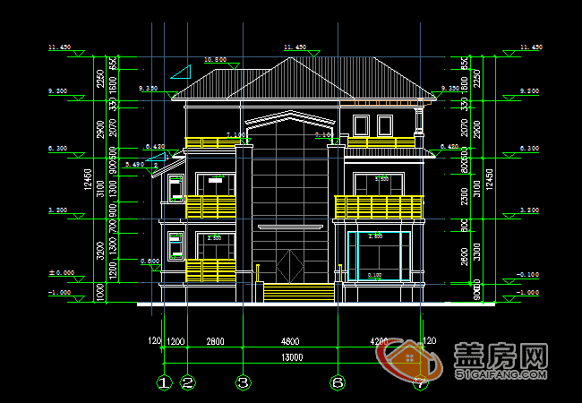 占地150平米的現(xiàn)代風(fēng)三層別墅設(shè)計(jì)圖，帶大露臺(tái)和健身房，造價(jià)35萬(wàn)