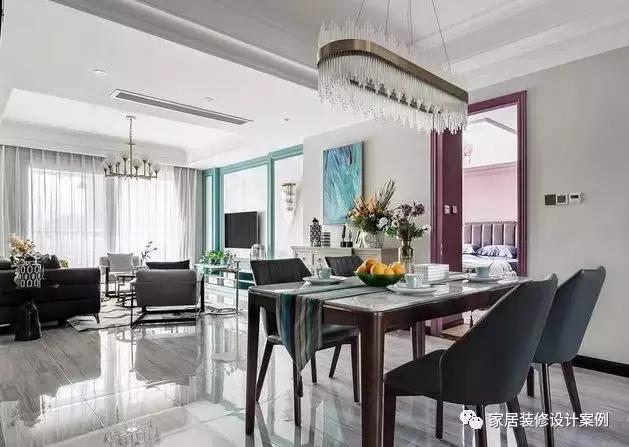 143平三居室美式裝修完成，典雅大氣，你心動了嗎？