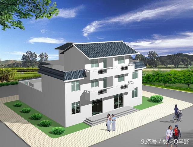 5款造價30萬的三層別墅設計圖，各有各的好看，你喜歡哪一款？